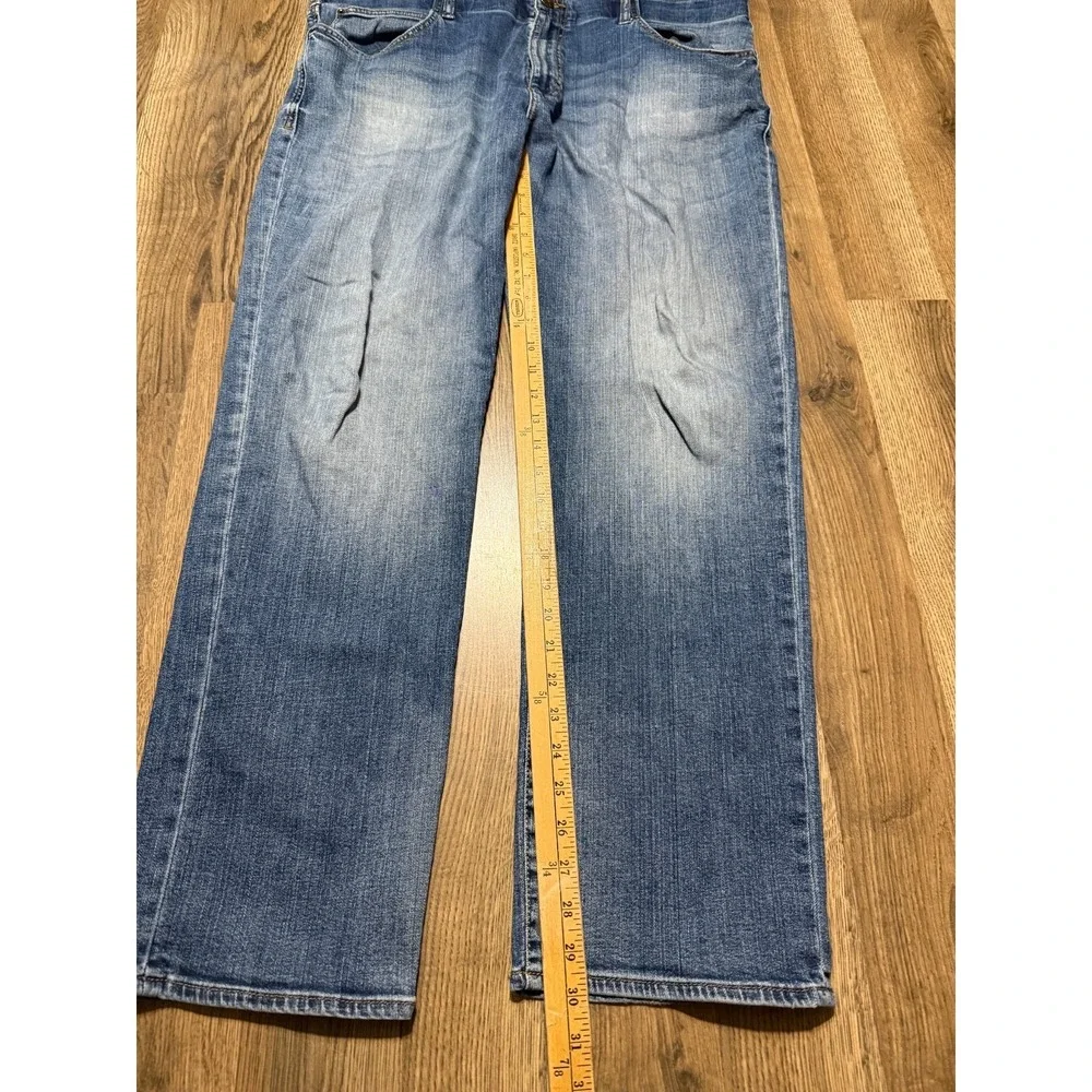 Lee Jeans, Men's Size 40x30, Blue, Denim, Tapered Leg, Extreme Motion, Stretch